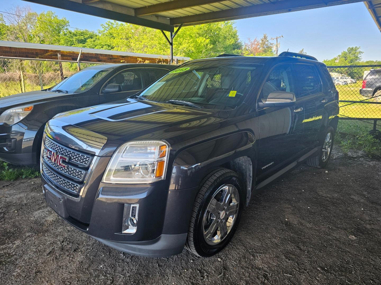 2013 GRAY GMC Terrain SLT2 FWD (2GKALWEK0D6) with an 2.4L L4 DOHC 16V FFV engine, 6-Speed Automatic transmission, located at 533 S Seven Points BLVD, Seven Points, TX, 75143, (430) 255-4030, 32.313999, -96.209351 - Photo#0